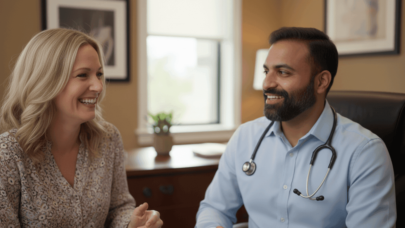 Doctor patient consultation